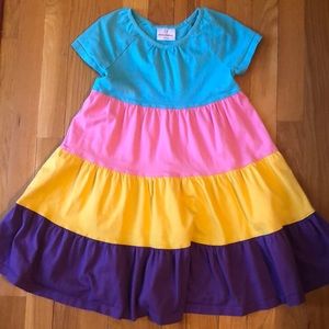 Hanna Andersson multicolor twirl dress